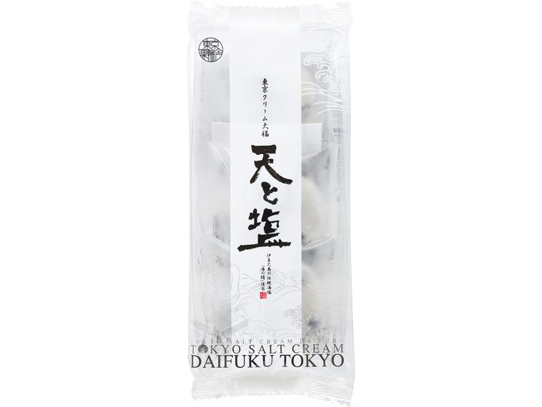 東京クリーム大福・天と塩　豆つぶあん 3個