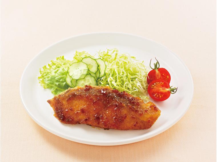 鮭カツ（オニオンソース付き） 4切200g・ソース55g