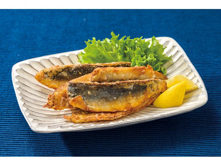 フライパンであじの竜田揚げ 200g