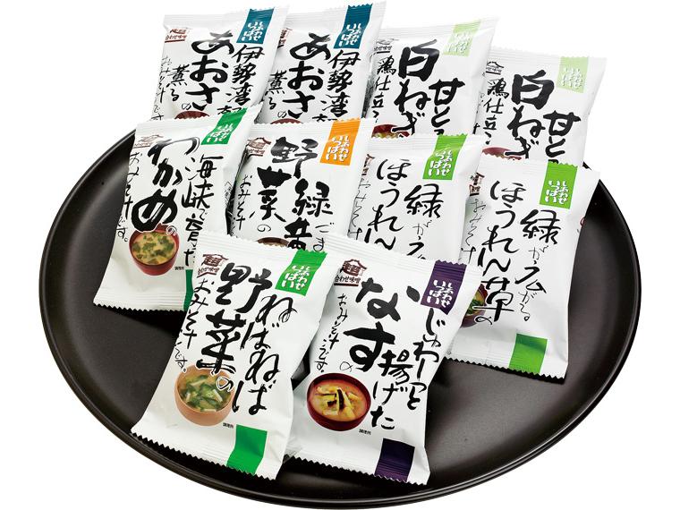 こだわり一杯おみそ汁詰め合わせ 84.6g(7種10食入)