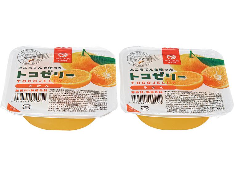 ところてんを使ったトコゼリーみかん 130g×2