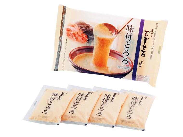 浅草むぎとろ　味付とろろ 320g（80g×4袋）