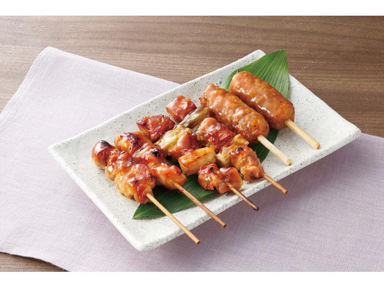 鶏屋の焼き鳥串セット 150g（3種×2本）