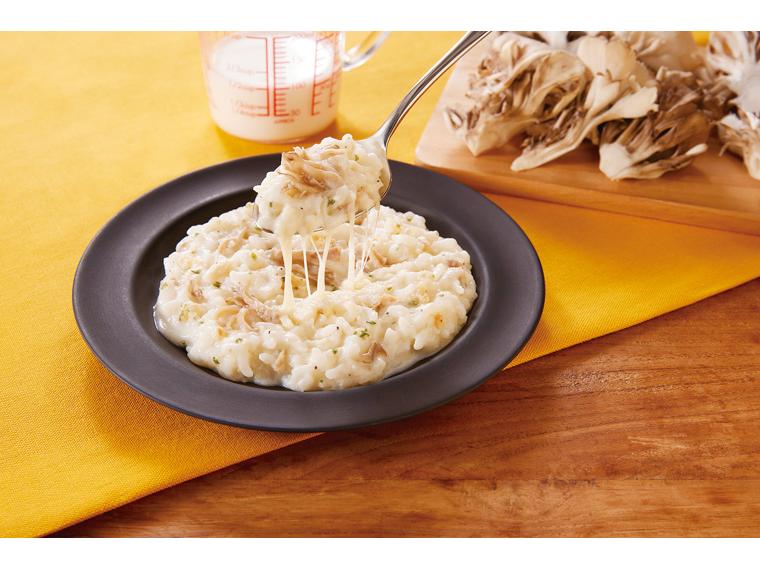 まいたけの白いクリームリゾット（宮城県蔵王産牛乳使用） 2個360g