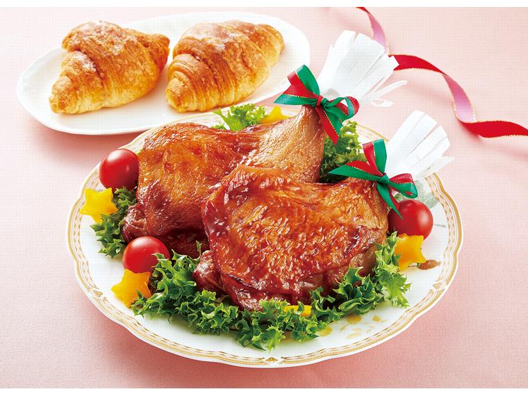 早割　国産若鶏ローストチキン（骨付きもも） 2本320g