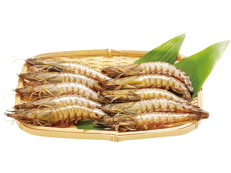 予約 活〆有頭車海老 5尾90g×2P