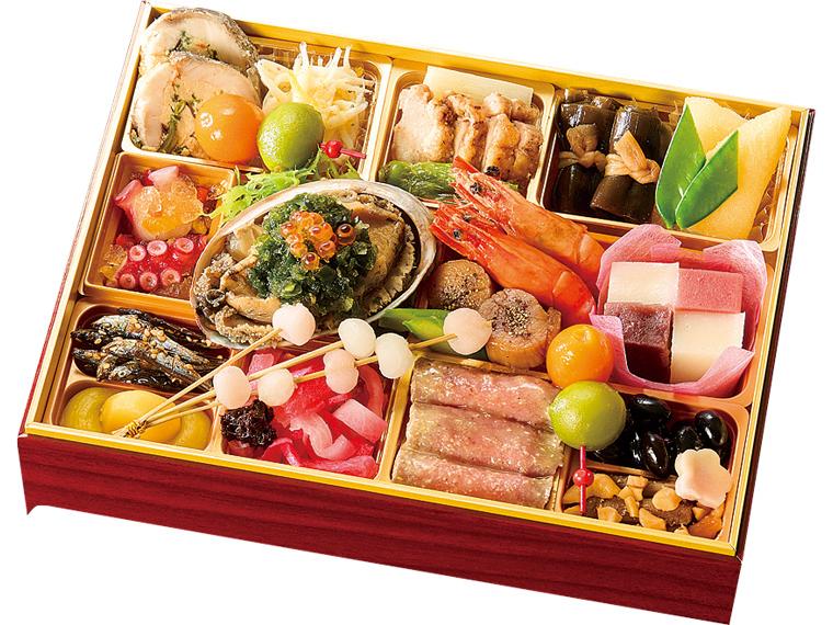 予約 分とく山監修 伝統と独創のおせち 一段重 23品(2人前)