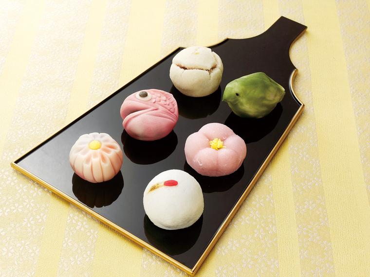予約 迎春上生菓子 6個