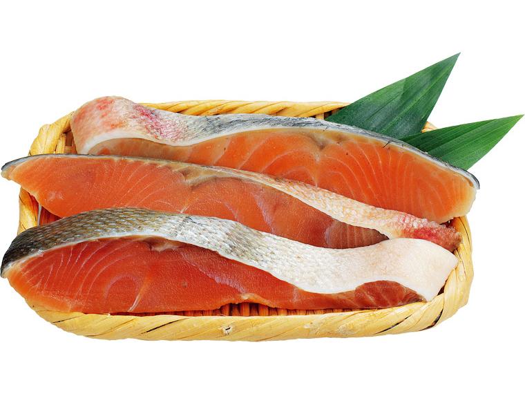 東都北海道枝幸産生秋鮭切身（冷凍） 3切180g