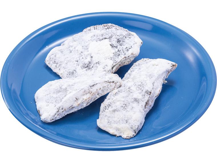 骨まで食べられる枝幸産かれい唐揚げ