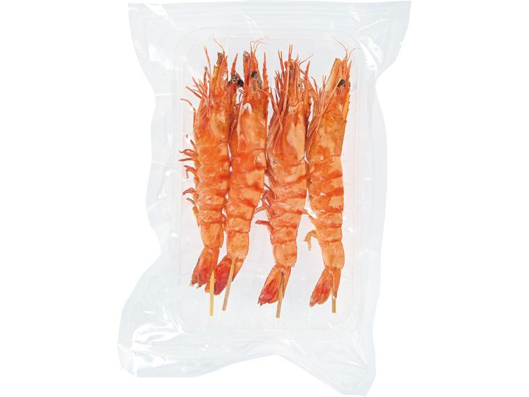 予約　有頭海老の塩焼き　４尾９０ｇ　　