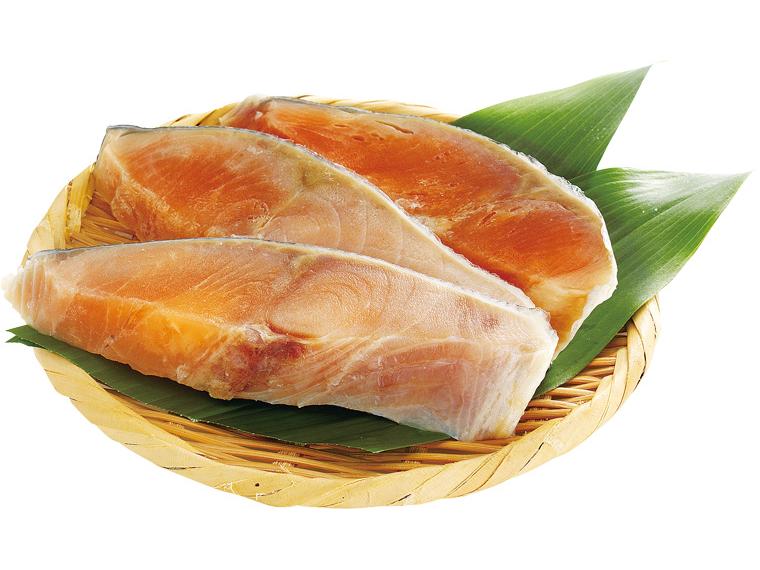 枝幸産塩秋鮭切身（中辛口） 3切180g