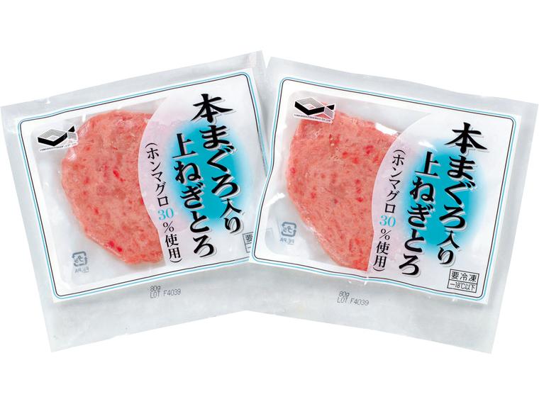 東都本まぐろ入り上ねぎとろ用 60g×2