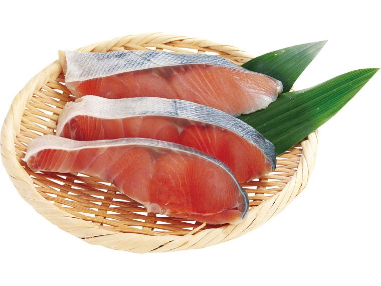 東都北海道枝幸産塩秋鮭切身（甘口） 3切180g