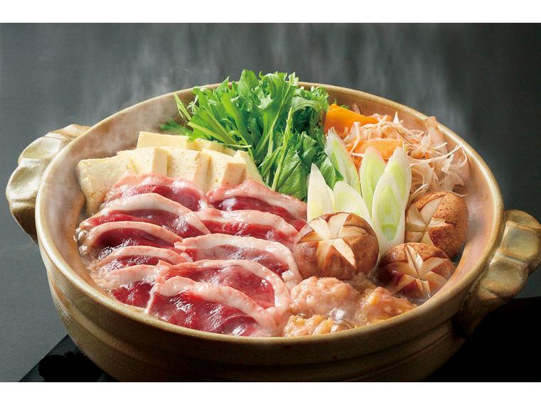 岩手あい鴨鍋セット あい鴨200g・あい鴨入り鶏だんご100g・つゆ50g×2