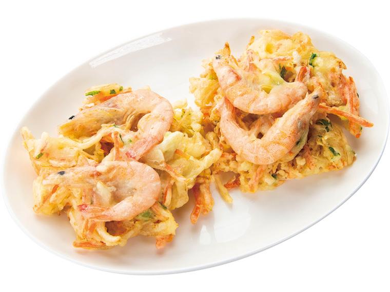 国産海老のかき揚げ 140g（2枚）