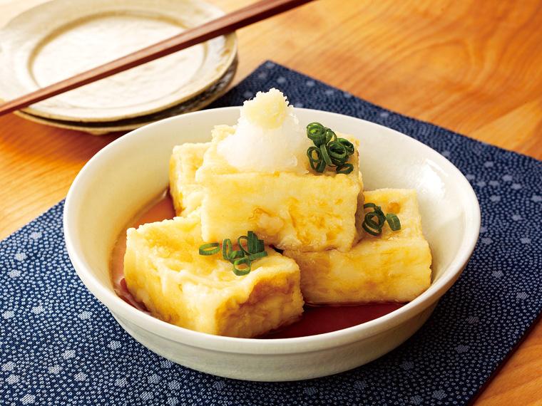 だしつゆで食べる揚げだし豆腐 揚げ出し豆腐4個・つゆ25g