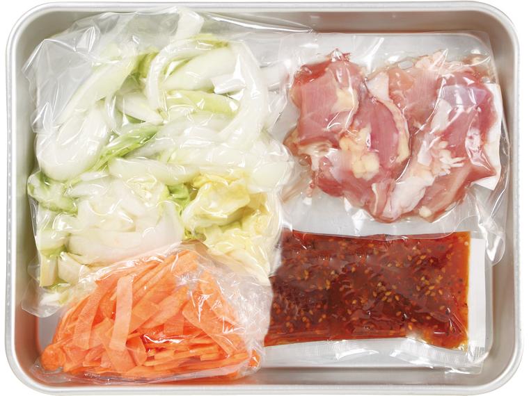 おかずキット　タッカルビ風炒め（産直鶏肉使用） 2人前