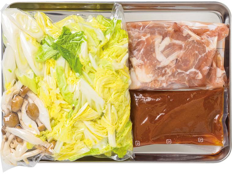 おかずキット　キムチ鍋(産直豚肉使用) 2〜3人前