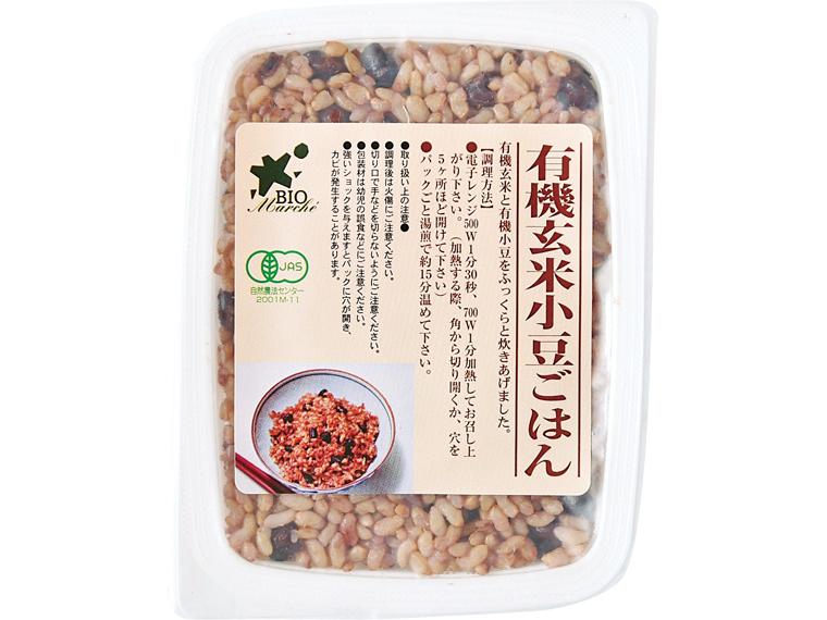 有機玄米小豆ごはん 160g