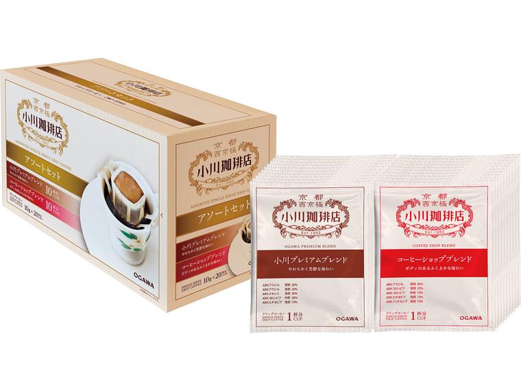 小川珈琲店ドリップコーヒーアソートセット 10g×10×2種