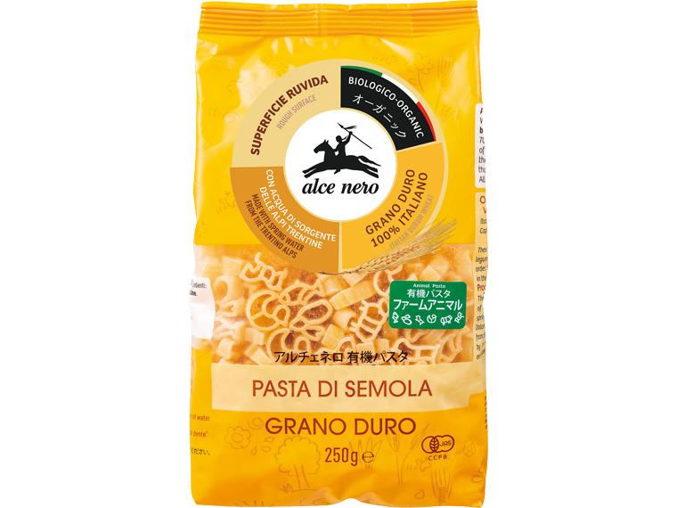 アルチェネロ有機パスタファームアニマル 250g