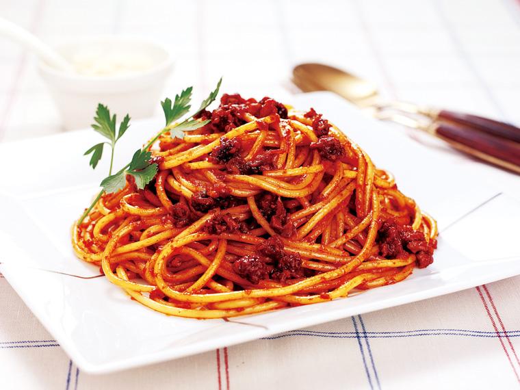 浅草ヨシカミのデミグラスミートスパゲティ 230g×2