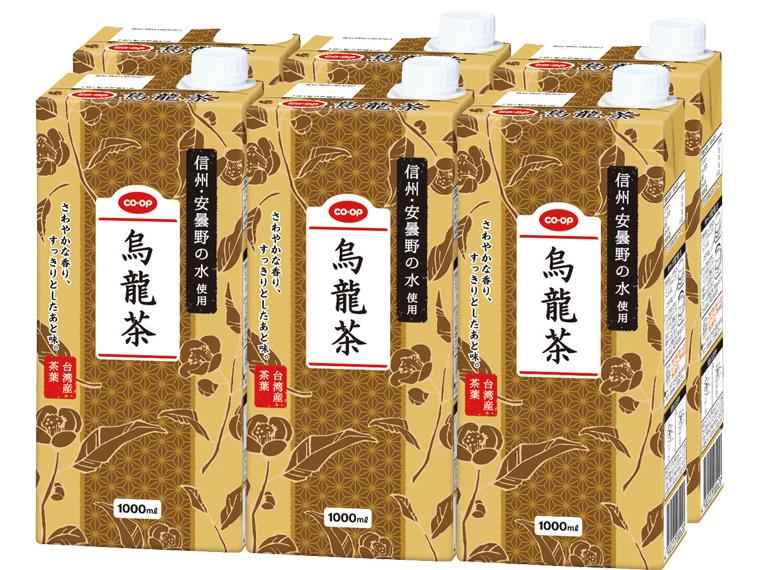 烏龍茶 1l×6