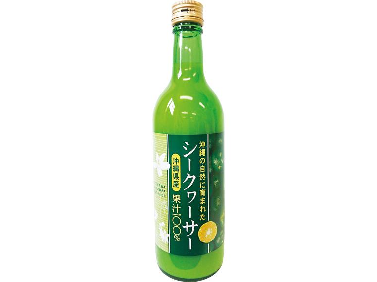 沖縄県産シークヮーサー果汁100%（ストレート） 500ml
