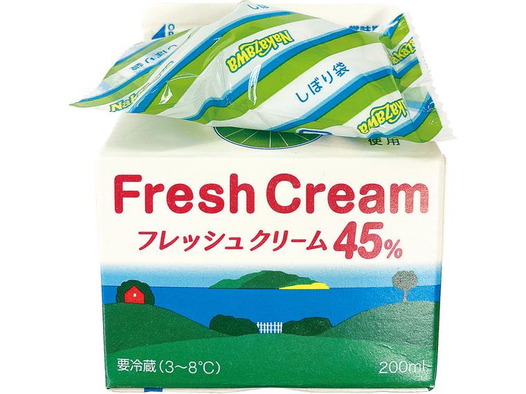 中沢フレッシュクリーム45％ 200ml