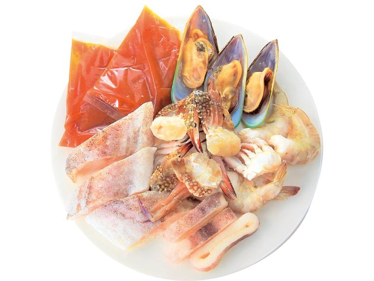 お手軽ブイヤベースセット 480g（具材5種340g・スープ70g×2）