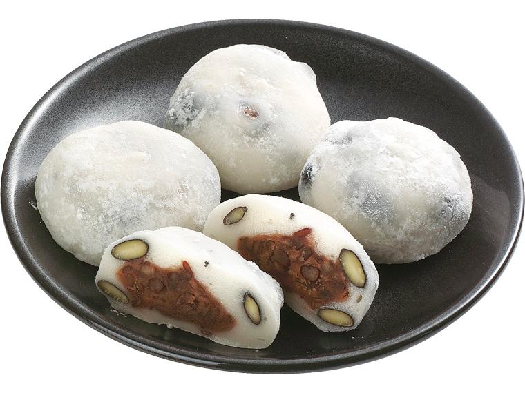 東都黒豆塩大福（岩手県産大納言小豆使用） 4個220g