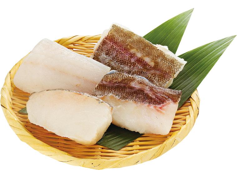 生からつくった北海道枝幸産真だら切身 4切200g