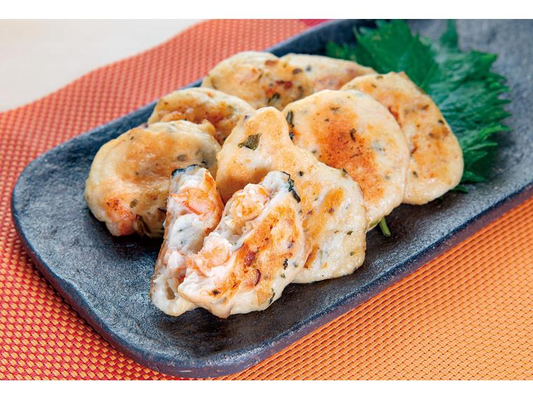 海老と三つ葉のとろろ蒸し 8個176g