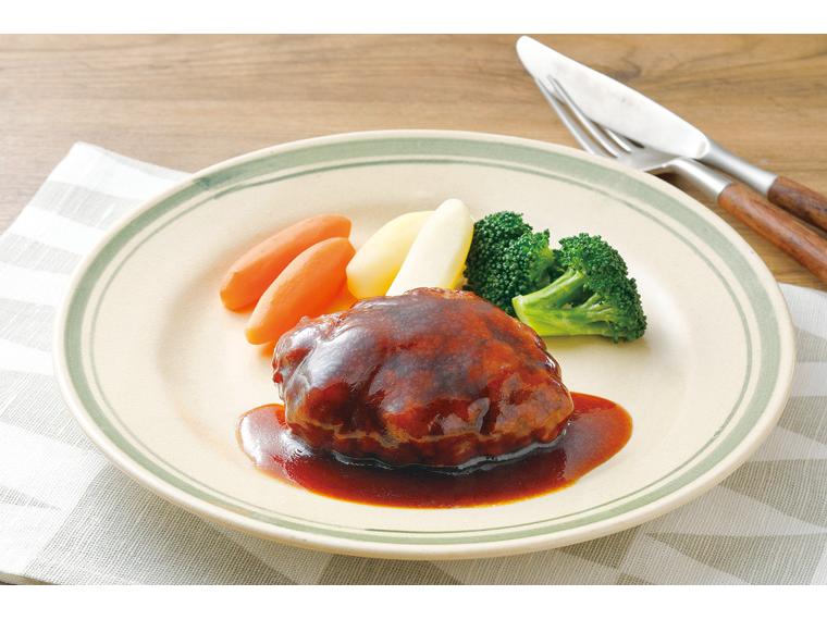 てりやきソースのふっくらハンバーグ 135g×2