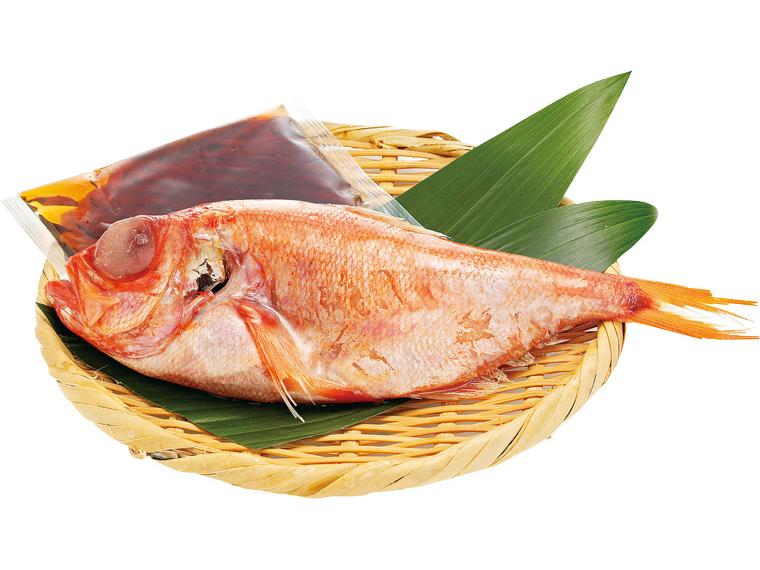 [数量限定3500個（抽選）]金目鯛下ごしらえ済み　煮付セット 1尾200g・たれ100g