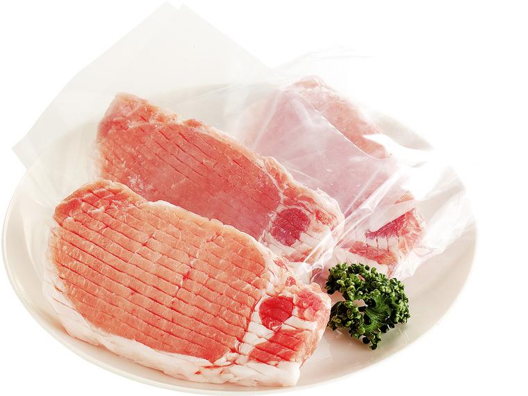 めぐみ米豚ローステキ・カツ用筋切り済（分包） 3枚300g