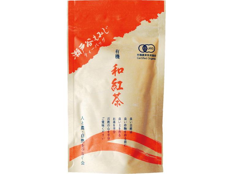 有機和紅茶　瀬戸谷もみじ　ティーバッグ 3g×20