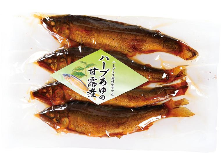 ハーブあゆの甘露煮 4尾