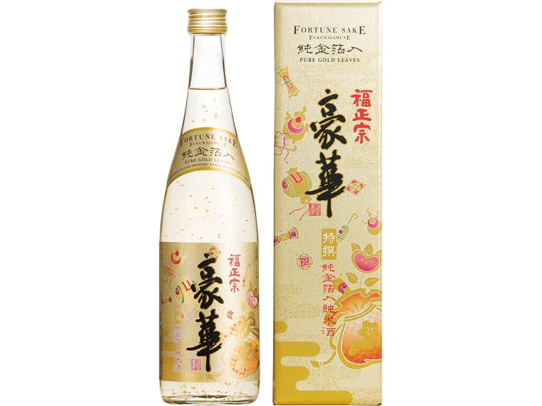 福正宗　豪華特撰純金箔入　純米酒 720ml