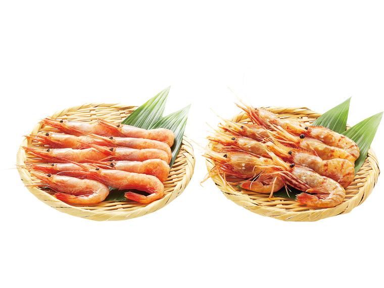 北海道のなんばんえびとぼたんえびのセット なんばんえび100g・ぼたんえび100g