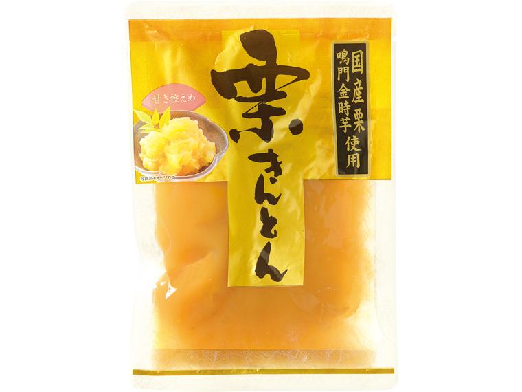 栗きんとん（国産栗鳴門金時芋使用） 200g（さつまいもペースト155g・栗甘露煮45g（5粒））
