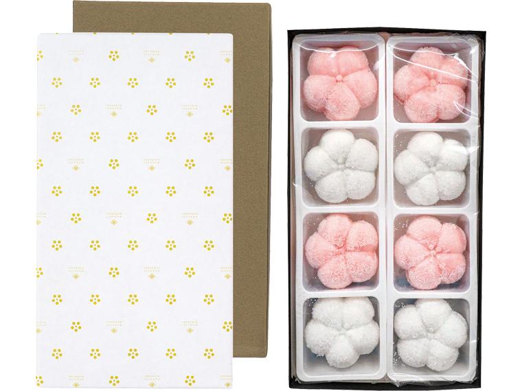 福梅（紅白） 8個（白・紅　各4個）