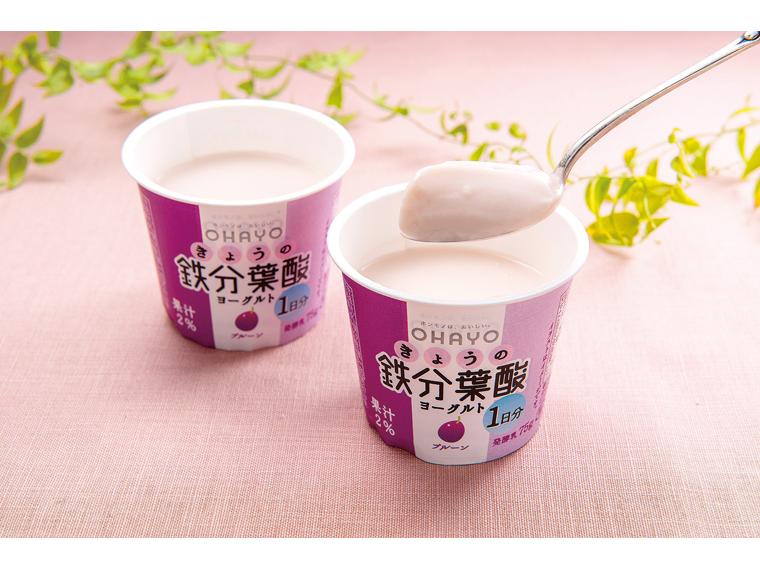 きょうの鉄分葉酸ヨーグルト 75g×6