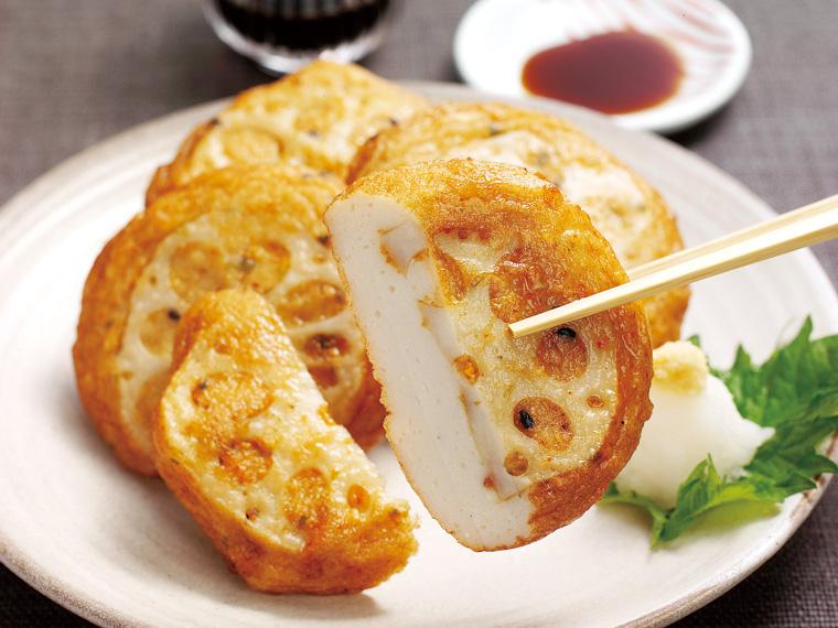 本場鹿児島さつま揚げれんこん 4個160g