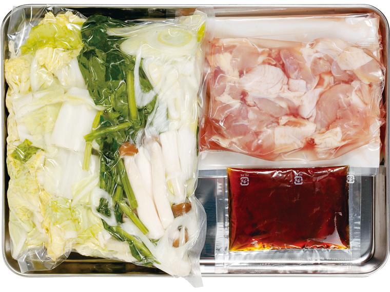 おかずキット　鶏肉と冬野菜の牡蠣だし醤油炒め（産直鶏肉使用） 2人前