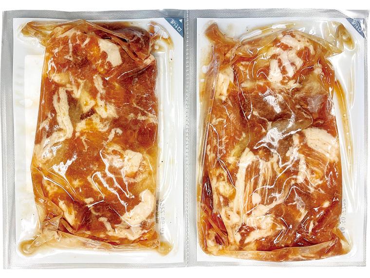 霧島黒豚玉ねぎ入り生姜焼たれ漬 2連包210g