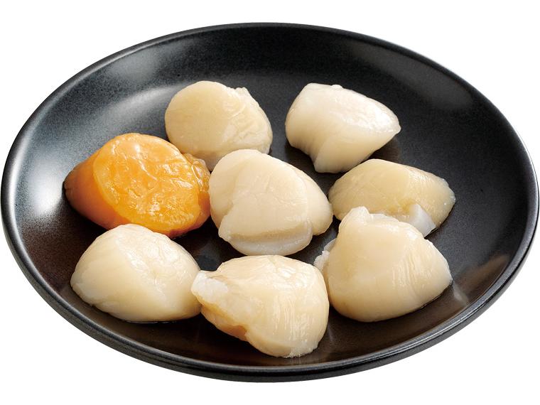 わけあり枝幸産ほたて貝柱（身割れ・小粒） 110g