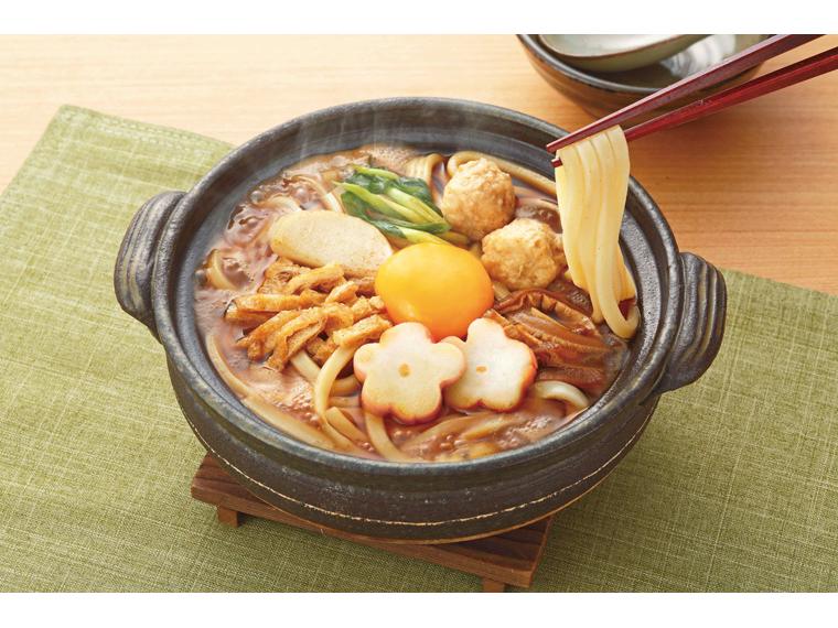 味噌煮込みうどん（6種の具材入り） 2食608g