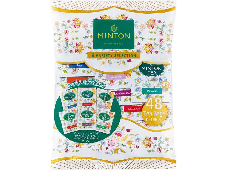 MINTON　ティーバッグ　バラエティパック 6種96g(2g×48袋)